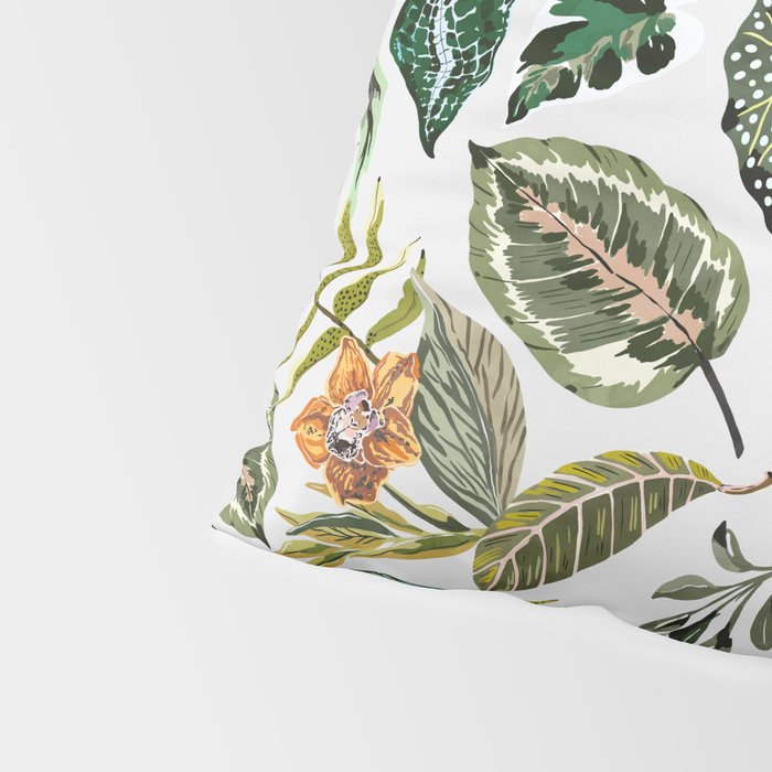 Wild colorful jungle FN7 Pillow Sham Gallery Image 4