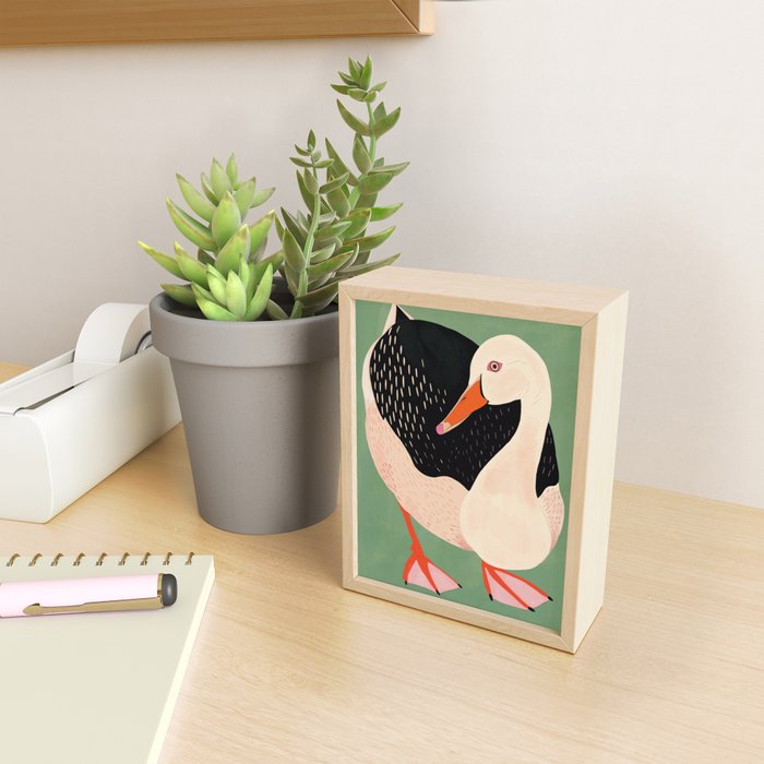 Duck Mini Art Print Gallery Image 2