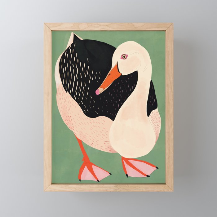 Duck Mini Art Print Gallery Image 1