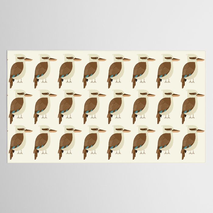 Laughing Kookaburra, Bird of Australia Tablecloth Gallery Image 2
