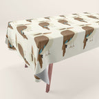 Laughing Kookaburra, Bird of Australia Tablecloth Gallery Image 1