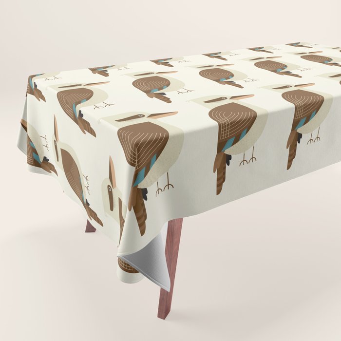 Laughing Kookaburra, Bird of Australia Tablecloth Gallery Image 1