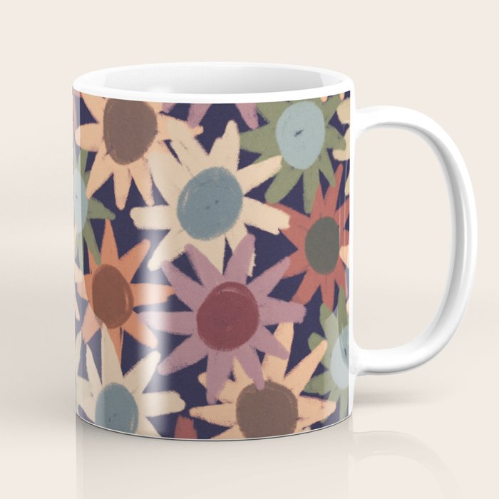 Hand Drawn Florals #6 Coffee Mug Gallery Image 1