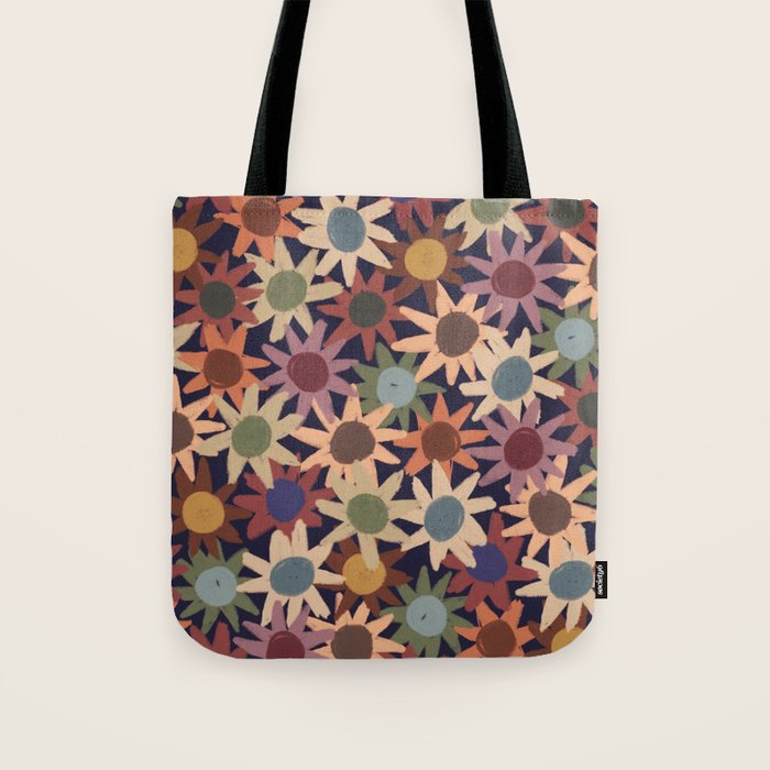 Hand Drawn Florals #6 Tote Bag Gallery Image 1