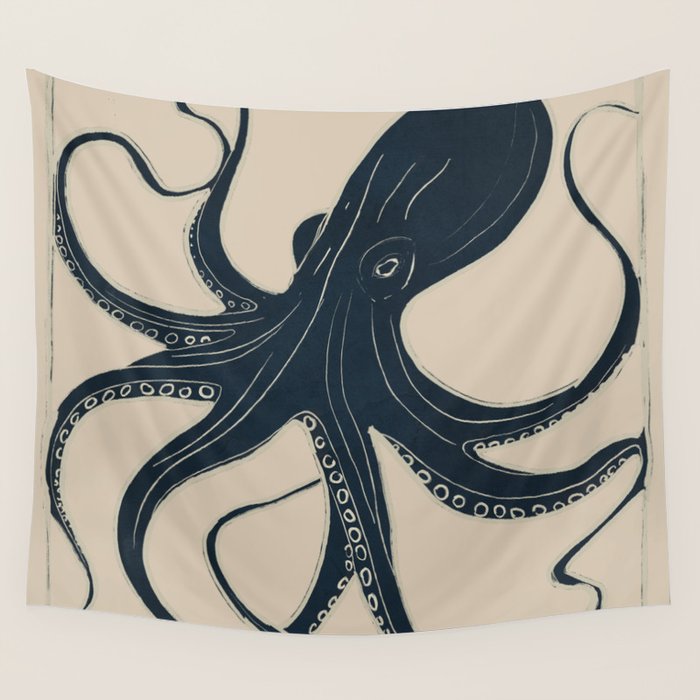 OCTOPUS 2 Wall Tapestry Gallery Image 4