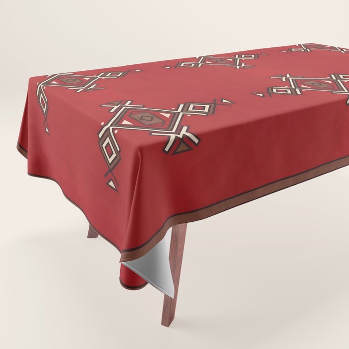 Ruby Solitude Heart of the High Desert Tablecloth Gallery Image 1