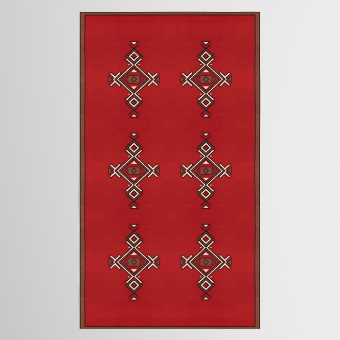 Ruby Solitude Heart of the High Desert Tablecloth Gallery Image 2