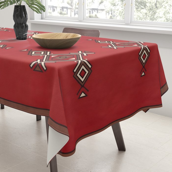 Ruby Solitude Heart of the High Desert Tablecloth Gallery Image 3