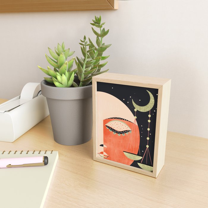 Lunar Balance Mini Art Print Gallery Image 2