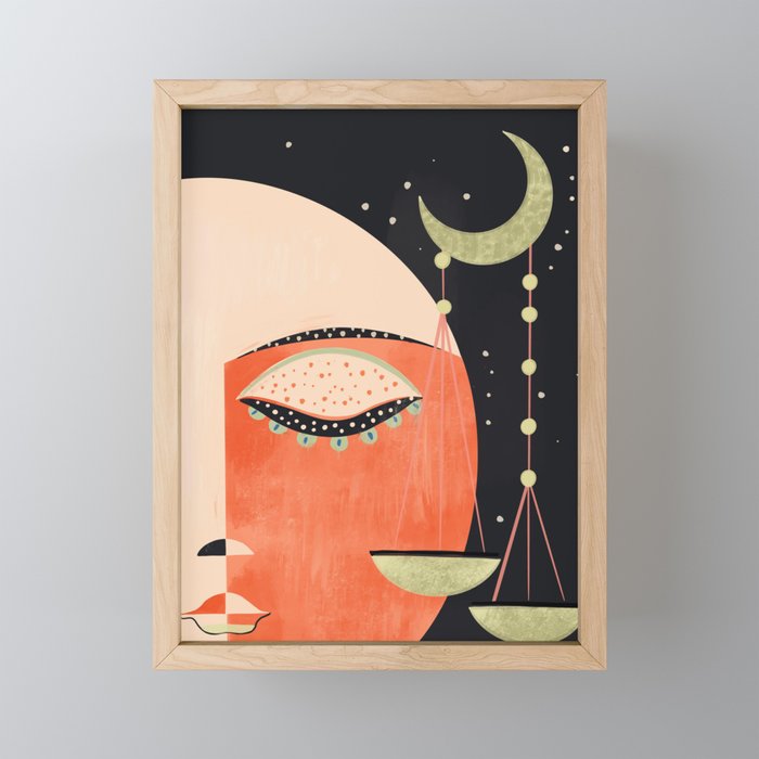Lunar Balance Mini Art Print Gallery Image 1