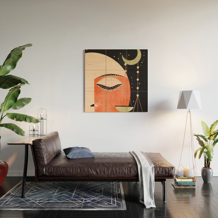 Lunar Balance Wood Wall Art Gallery Image 2