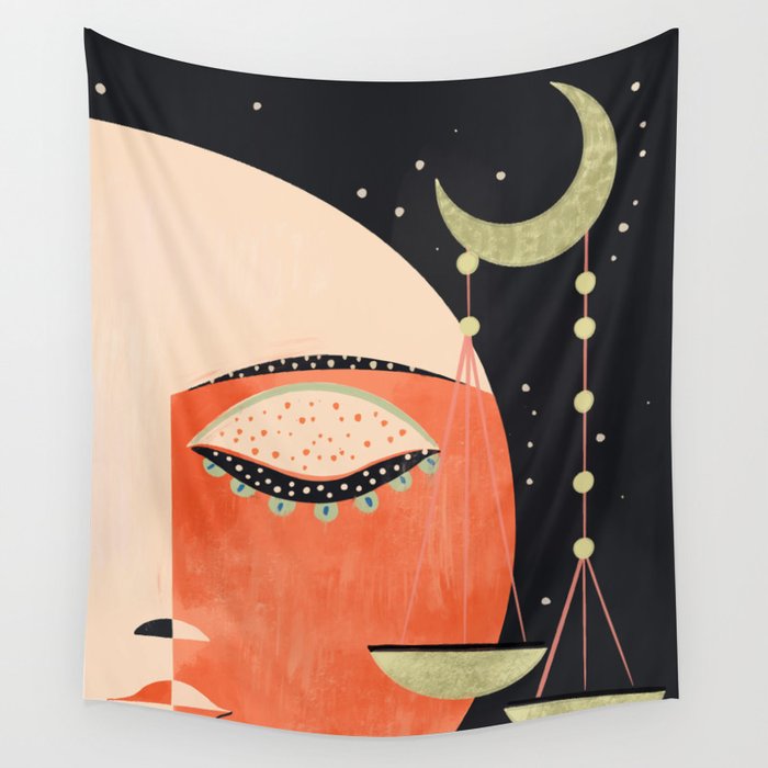 Lunar Balance Wall Tapestry Gallery Image 1