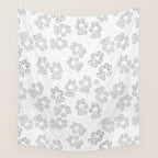 Puppy Paw Prints Wall Tapestry Gallery Image 4