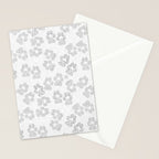 Puppy Paw Prints Stationery Card Gallery Image 2