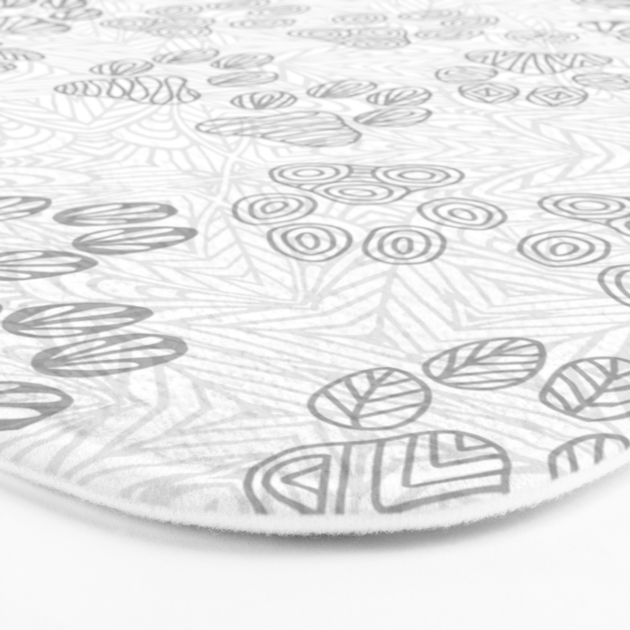 Puppy Paw Prints Bath Mat Gallery Image 3