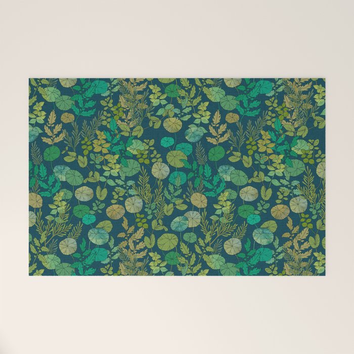 Growing a Garden Green Nature Welcome Mat Gallery Image 1