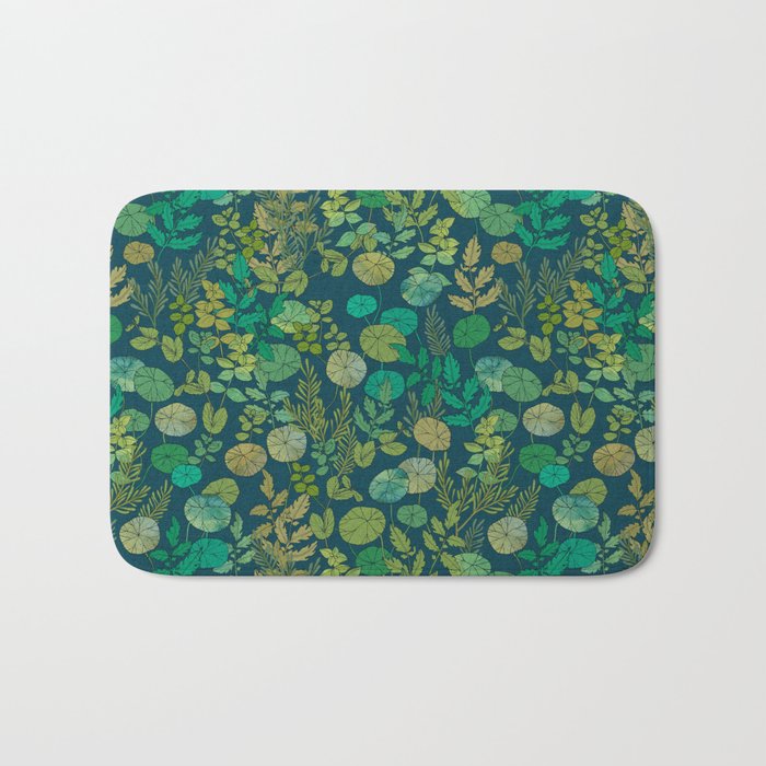 Growing a Garden Green Nature Bath Mat Gallery Image 1