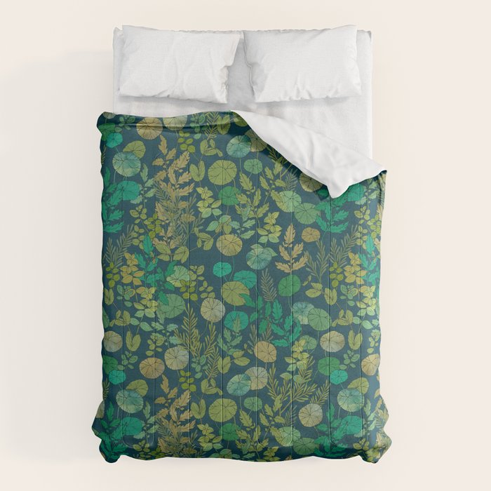 Growing a Garden Green Nature Comforter Gallery Image 6