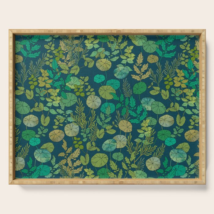 Growing a Garden Green Nature Serving Tray Gallery Image 1