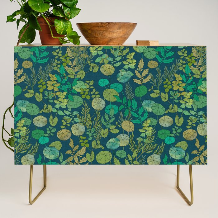Growing a Garden Green Nature Credenza Gallery Image 1
