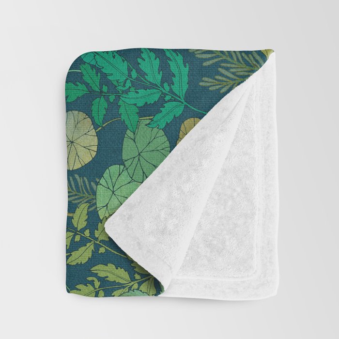 Growing a Garden Green Nature Throw Blanket Gallery Image 3