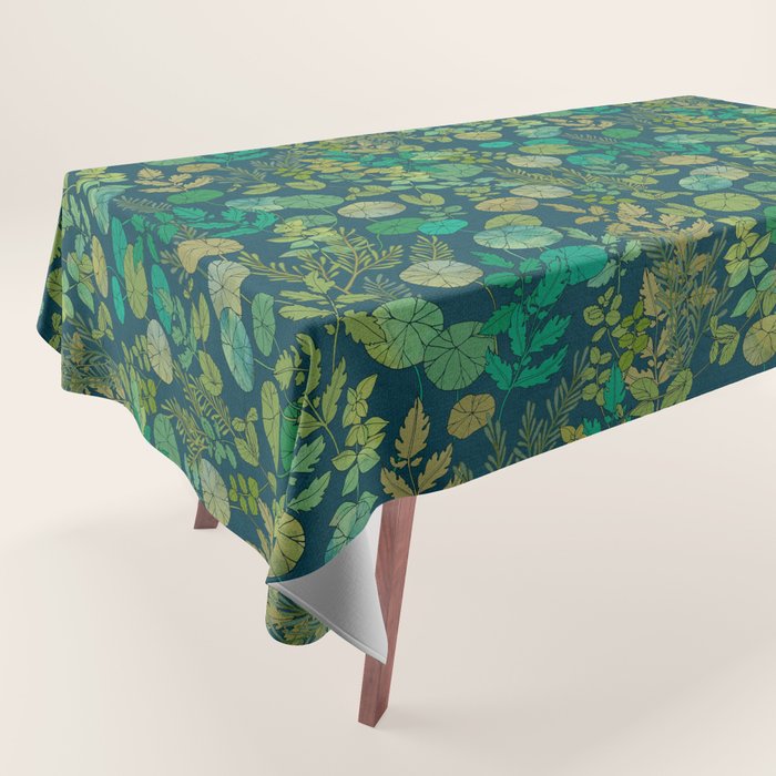 Growing a Garden Green Nature Tablecloth Gallery Image 1