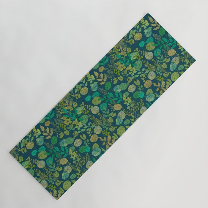 Growing a Garden Green Nature Yoga Mat Gallery Image 1