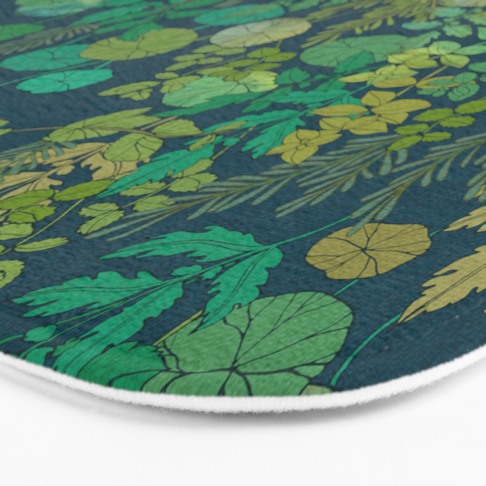 Growing a Garden Green Nature Bath Mat Gallery Image 3