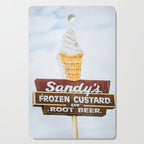 Austin Texas Photography x Sandy's Austin Texas Vintage Sign Print Cutting Board Gallery Image 1