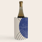 Blue Contemporary Design Wine Chiller Gallery Image 2