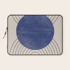 Blue Contemporary Design Laptop Sleeve Gallery Image 1