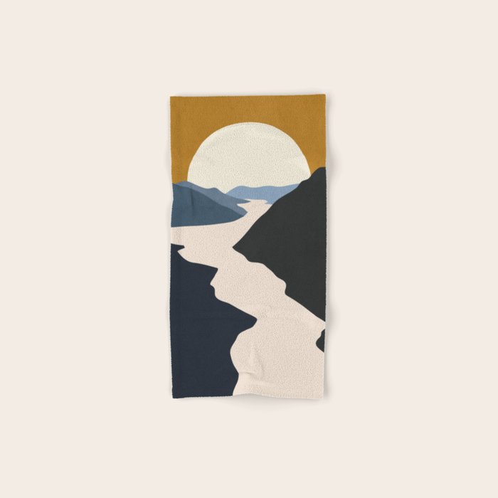 Abstract Art / Landscape 5 Towels Gallery Image 1