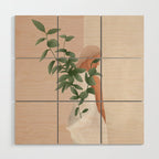 Carrying the Plant Wood Wall Art Gallery Image 1