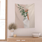 Carrying the Plant Wall Tapestry Gallery Image 2