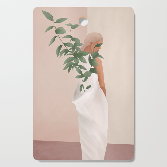 Carrying the Plant Cutting Board Gallery Image 1