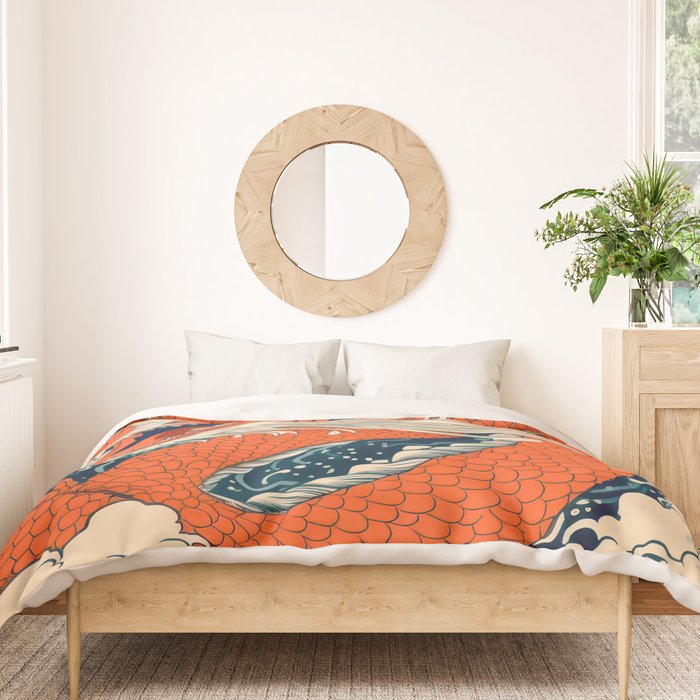 Ocean Storm Dragon Duvet Cover Gallery Image 3