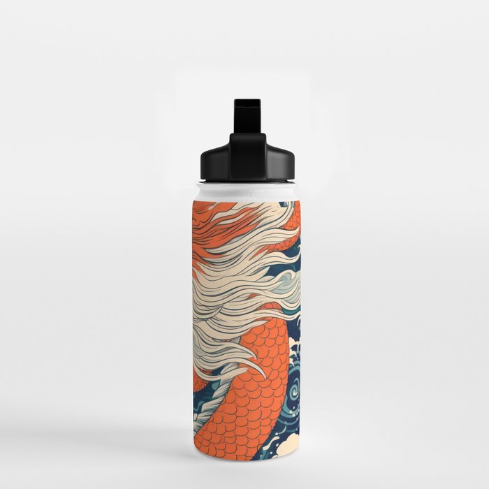 Ocean Storm Dragon Water Bottle Gallery Image 2
