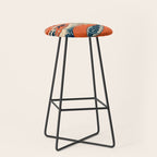 Ocean Storm Dragon Stool Gallery Image 1