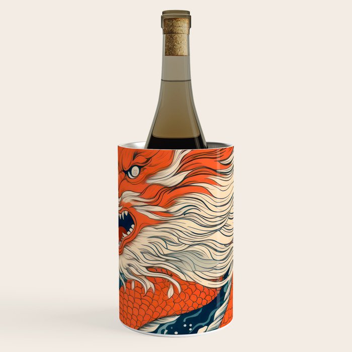 Ocean Storm Dragon Wine Chiller Gallery Image 1