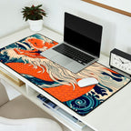 Ocean Storm Dragon Desk Mat Gallery Image 2