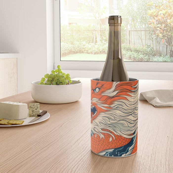 Ocean Storm Dragon Wine Chiller Gallery Image 4