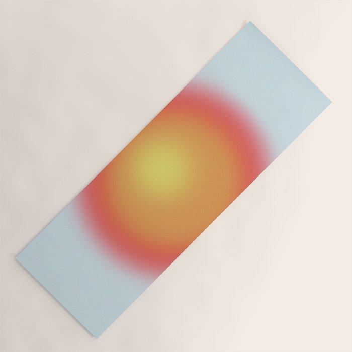Mind: Aura Gradient 01 Yoga Mat Gallery Image 1
