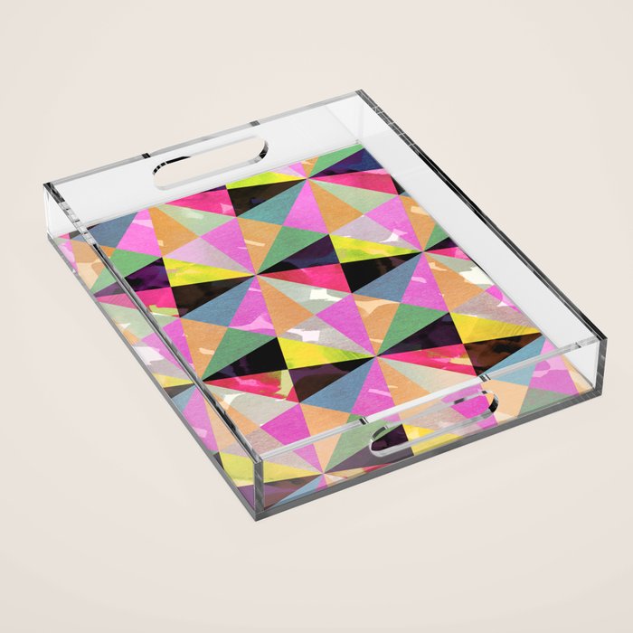 Pattern Play 3 Acrylic Tray Gallery Image 1