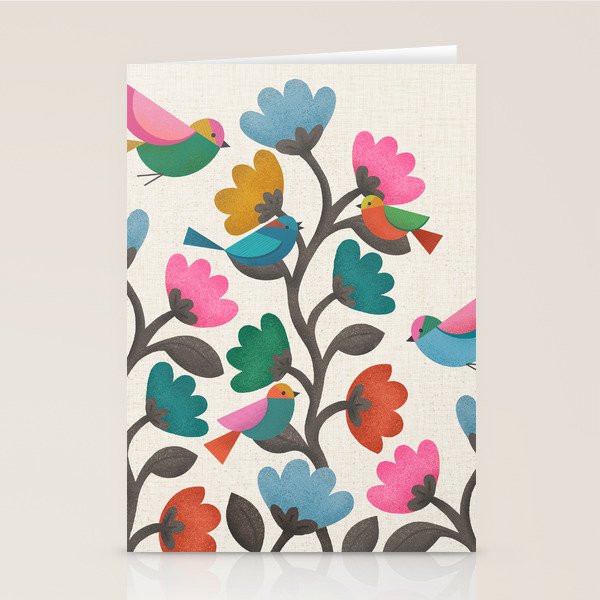 Birds & Blossoms Stationery Card Gallery Image 2