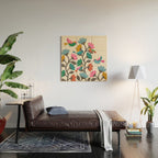Birds & Blossoms Wood Wall Art Gallery Image 2