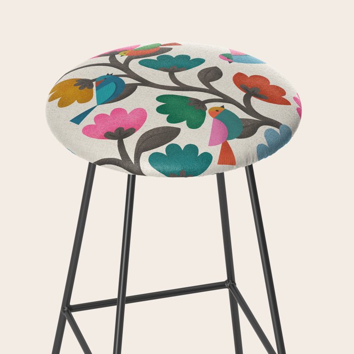 Birds & Blossoms Stool Gallery Image 2