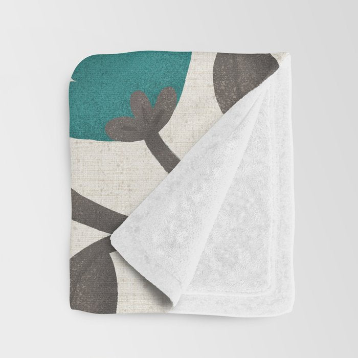 Birds & Blossoms Throw Blanket Gallery Image 3