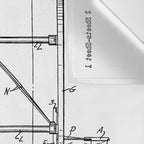 Basketball Net Patent - Basketball Fan Coach Player Art - White Wall Tapestry Gallery Image 3