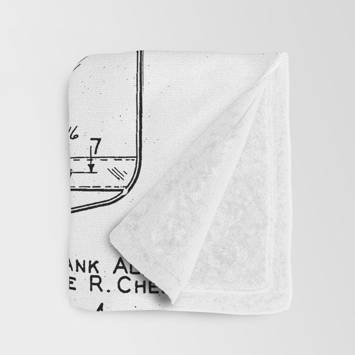 Basketball Net Patent - Basketball Fan Coach Player Art - White Throw Blanket Gallery Image 3