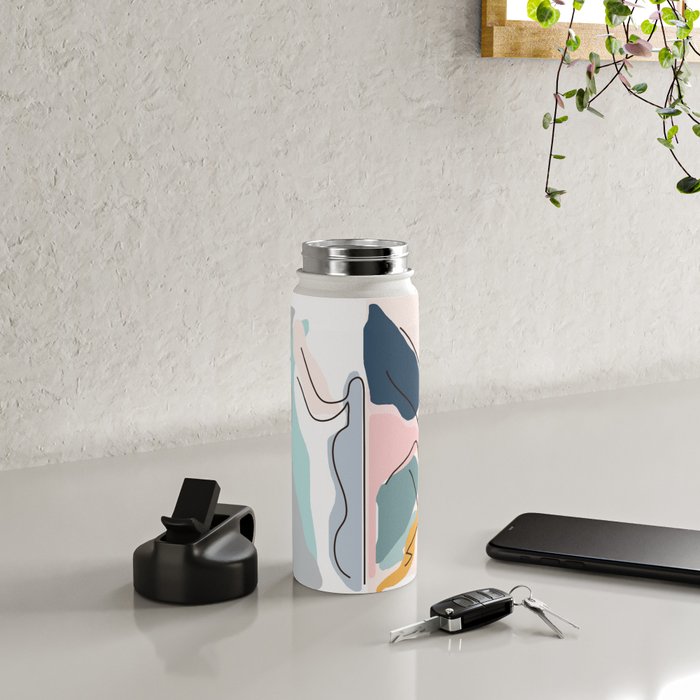 Minimalistic Landscape Water Bottle Gallery Image 5